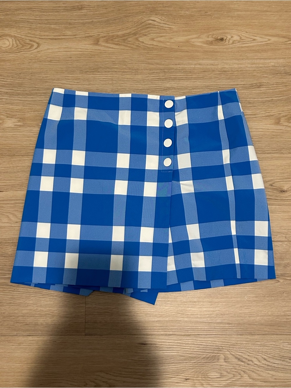 Tory by Blue Plaid Women's Button-Front Shorts